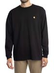 Carhartt WIPLongsleeved Chase T-Shirt - Black/Gold