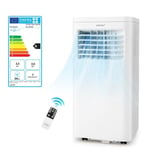 Climatiseur Mobile 9000BTU 2,6KW R290 - COSTWAY - Silencieux - Déshumidification - Ventilateur - Minuterie 24H