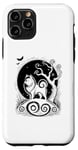 Coque pour iPhone 11 Pro Poméraniens Poméraniens Halloween Pom Dog