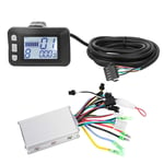 iFCOW 24V 350W Brushless Motor Controller LCD Display Kit for Electric Bicycle Scooter Folding Bike