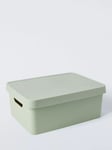 John Lewis ANYDAY Stackable Plastic Storage Box with Lid, Medium