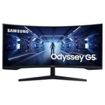 Samsung Odyssey G5 34" 165Hz VA 1ms Curved Gaming Monitor