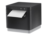 Star mC-Print3 MCP31 LB BK E+U - Kvittoskrivare - direkt termisk - Rulle (8 cm) - 203 dpi - upp till 250 mm/sek - USB, LAN, Bluetooth, USB-värd, Lightning - kniv - svart