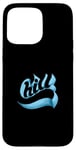 Coque pour iPhone 15 Pro Max Graphique couleur bleu froid