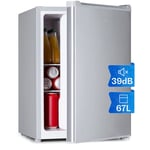 Klarstein Mini Frigo de Chambre et Bureau pour Boisson, Petit Frigo  Silencieux, Refrigerateur Mini Bar 80L, Petit Réfrigérateur Camping,  Étagères Réglables pour le Vin, Cannette, Beer Fridge