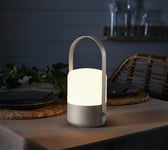 Solcellelampe med bærehåndtak og USB, Northlight