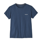 Patagonia P-6 Logo Responsibili-Tee, t-skjorte dame Utility Blue 37567-UTB L 2021