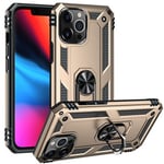 Apple iPhone 13 Pro Max Military Armour Case Gold