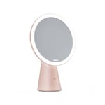 Philips Mirror lampe de bureau à poser LED à gradation, 4.5W 30000-50000 Kelvin, USB, rose