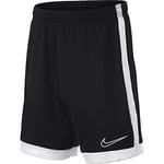 Nike Kid's Dri-FIT Academy Football Shorts, Black/White/White, XS