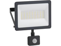 Schneider Electric Mureva Led Väggmonterad Strålkastare Med Ir-Sensor, 30W, 4000K, Ip44, 230V- I Väska För Diy