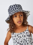 John Lewis Kids' Monochrome Reversible Bucket Hat