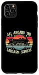 iPhone 11 Pro Max Retro Wagon Train Lover Model Train Railroad Conductor Funny Case