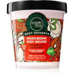 Organic Shop Body Desserts Strawberry & Chocolate Kropsmousse med fugtgivende virkning 450 ml