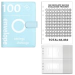 100 Envelopes Money Saving Challenge, 100 Envelope Challenge Binder, Money3975