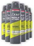 Dove Men+Care Deodorant Spray Sport Active + Fresh Antiperspirant Protects 48 H