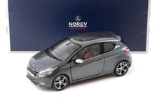 1:18 NOREV Peugeot 208 Gti Shark Gris Métallisé 2013