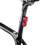 ZEFAL Vision R20 Feu Arriere Velo - Lumiere Velo Arriere 33 H de Fonctionnement - Lampe Velo USB-C Rechargeable - Éclairage Arrière de Vélo - 4 Modes d'Éclairage - 20 Lumens - 20 g