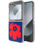 Samsung x Marimekko Dual Layer Case -suojakuori, Samsung Galaxy Z Flip6, sininen/punainen