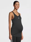 adidas Women's Maternity Tank - Black/White, Black/White, Size Xs, Women
