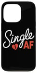 iPhone 13 Pro Funny Anti-Valentines Day Date Humor Single AF Case