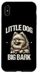 Coque pour iPhone XS Max Little Dog Big Bark Poméraniens Chien Poméranien