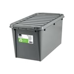 Plastlåda SMARTSTORE ECO 70L m.lock grå