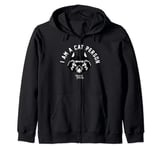 Disney Hocus Pocus Thackery Binx I'm A Cat Person Zip Hoodie