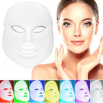 Chucalyn 7 couleur a conduit le masque facial, dispositif facial de soin de peau, instrument de beauté électronique de lumière froide pour la maison