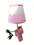 Lampe Lume Lumière De Commode Bureau Chambre Fille Âne Rose D09-RS Uni