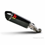 Avgassystem akrapovic - Slip on line kolfiber