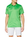 NIKE Men's Dry Academy 18 Short Sleeve Polo, Light Green Spark/Pine Green/White, M UK