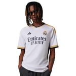 Adidas Kortärmad T-shirt Hem Real Madrid 23/24 Vit 2XL