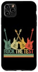 iPhone 11 Pro Max Rock The Test Exam Day Testing Day Test Day Guitar Vintage Case