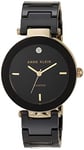 Anne Klein Montre à bracelet en céramique pour femmes, AK/1018BKBK