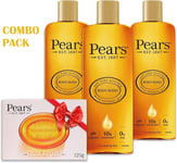 Pears Body Wash Pure and Gentle Original With Natural Oils,Soap Free-250ml,set 3