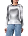 Petit Bateau Tee-Shirt L'Iconique Col Rond en Coton Femme XXS