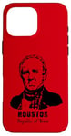 Coque pour iPhone 16 Pro Max Président général Sam Houston République Texas Revolution USA