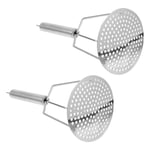 2pcs Food Masher Steel Fruit Masher Food Ricer y