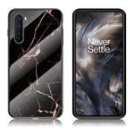 OnePlus Fantasy Marble Nord kuoret - Musta / Kulta