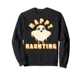 Star Wars Porg Happy Haunting Halloween Poster Sweatshirt