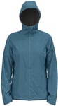 Odlo Regenjacke Damen Aegis 2.5l Waterproof I Wasserdichte Hardshell Jacke I Wanderjacke Veste d'extérieur, Bleu Provincial, XL Femmes