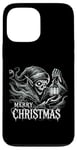 Coque pour iPhone 13 Pro Max Ghost Elf Gothic Christmas Scary Face Elf Goth Christmas