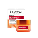 L’Oréal Paris - Soin Éclat Vitamine C - Crème Jour - Illumine la Peau, Resserre les Pores, Atténue les ridules - Enrichie en Vitamine C et Acide Salicylique - Revitalift Clinical - Contenance : 50ml