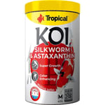 Tropical Tropical Koi Silkworm & Astaxanthin Pellet Fiskefôr M - 1L