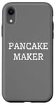 iPhone XR Funny Breakfast Food Lover Pancake Maker Case