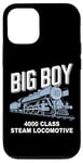 Coque pour iPhone 12/12 Pro Big Boy 4000 Locomotive à vapeur Locomotive Train Lover Lover