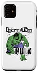 Coque pour iPhone 11 Marvel Super Heroes Incredible Hulk Retro Vintage Comic