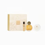 Avon Far Away Original for Her Three Piece Gift Set with Eau de Parfum 50ml, Body Souffle 50ml and Purse Spray 10ml in a Gift Box, Oriental and Floral Scent Notes, Long Lasting Formula, Cruelty Free