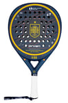 ORVEN - Raquette de Padel Officielle de l'équipe espagnole de Football - 100% fabriquée en Espagne - Raquette de Padel Power pour Homme et Femme avec Fibre de Carbone 3K et Caoutchouc EVA - Contrôle